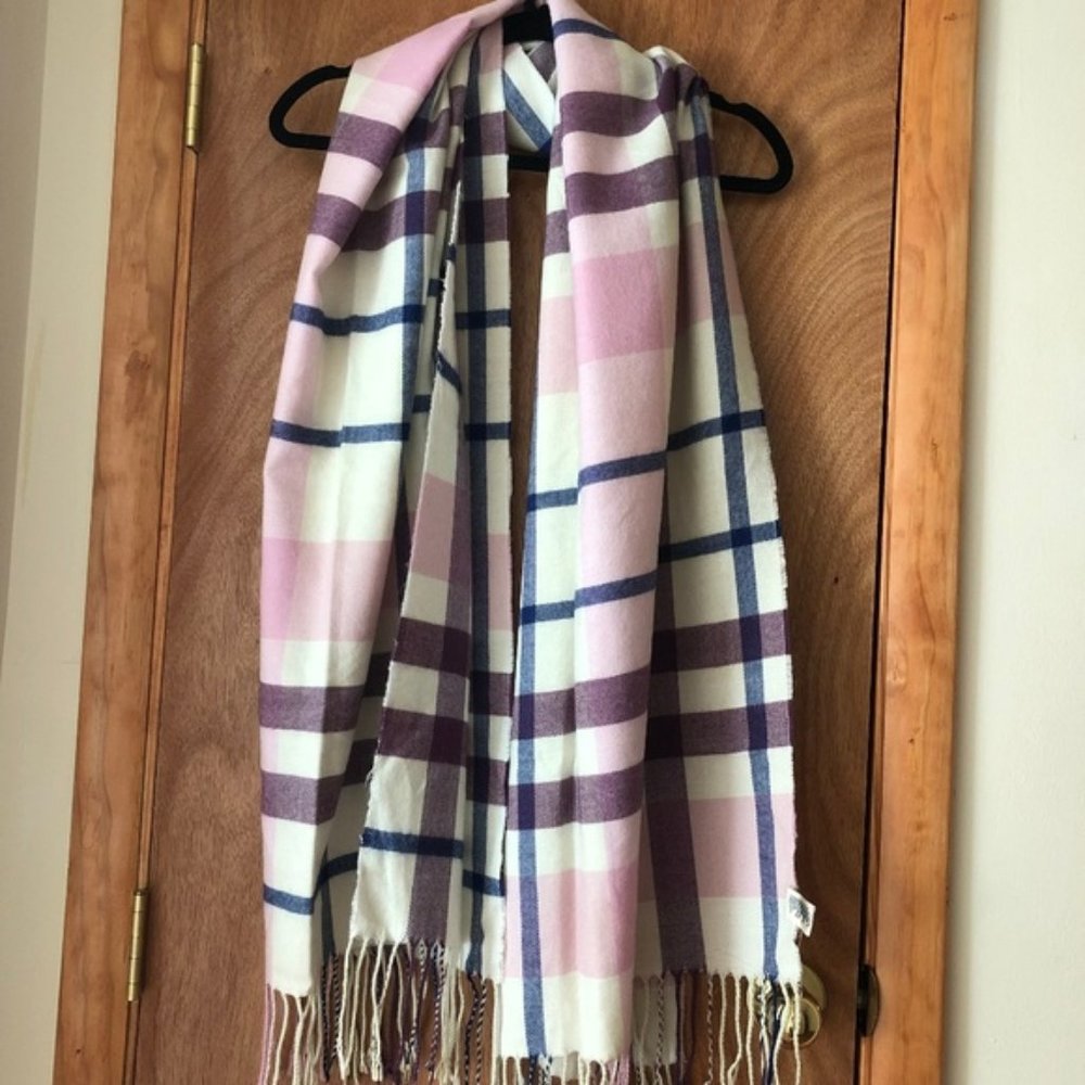 American Eagle Blanket Scarf with Fringe